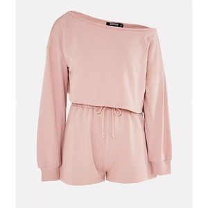 Missguided Sweatshirt & Shorts Matching Set - NWT
